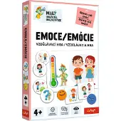 Trefl Der kleine Entdecker – Emotionen: Lern- und Gesellschaftsspiel in einer Schachtel (19 x 29 x 4 cm)