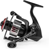 Zebco Demonic FD 4000 Angelrolle mit 6 Kugellagern, 10 kg Bremskraft, 150m/0,26mm Schnurfassung