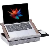 Famanu Laptopablage mit verstellbarer Höhe – Walnussfarbe