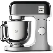 Kenwood kMix Editions Küchenmaschine Black Chrome KMX760BC – 5 L, 1000W, planetarisches Rührsystem, Premium-Design