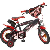 Toimsa Volcano 12 Zoll 22 cm Jungen Felgenbremse Schwarz/Rot