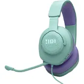 JBL Quantum 100 M2 Gaming-Over-Ear-Headset, kabelgebunden, Cyan