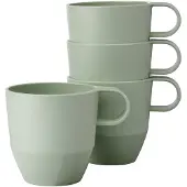 Mepal campinggeschirr - Set Henkelbecher Silueta 300 ml 4 Stück - Nordic sage - Campingbecher
