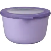 Mepal Sale - Multischüssel Cirqula - Mikrowellengeschirr - Multikom rund 1000 ml - Vivid lilac - Meal prep box