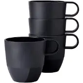 Mepal campinggeschirr - Set Henkelbecher Silueta 300 ml 4 Stück - Nordic black - Campingbecher