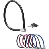 Markenlos Fahrradschloss Kabelschloss [55 cm bunte Kabel] - [Außenbereich]