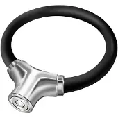 Markenlos Fahrradschloss, robust und tragbar, mit Schlüssel und Zahlenkombination - 30 cm
