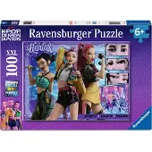 Ravensburger K-Pop Demon Hunters Pussel Happy fans, happy Honmoon! 100 Teile