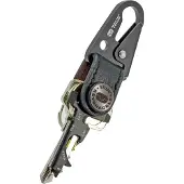 True Utility Keyshackle Multitool Schwarz,Silber