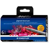 Staedtler Fasermaler mit Pinselspitze