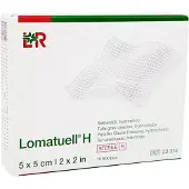 Adequapharm GmbH Lomatuell H Salbentüll 5x5 Cm Steril 10 St