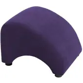58 aufm Kessel POLSTERHOCKER Kajsa Velourstoff violett | Gr.: onesize