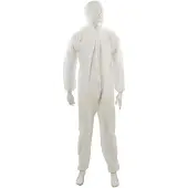 Famanu Overall Weiß Größe Large - Nachhaltiger Schutzanzug 128 cm
