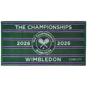Christy Duschtuch Wimbledon The Championship Towel 2026 grün 133x70cm