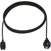 Bachmann 372.174 Zuleitung H05RR-F 3G1,0mm2 sw, 2,0m, Typ 32/Typ789 372174