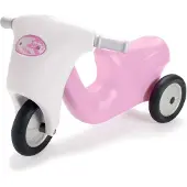 Dantoy Scooter m. Gummiräder - Rosa/Weiß - - One Size - Laufräder