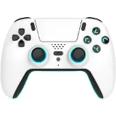 Freaks and Geeks - Wireless Bluetooth Controller for PS5- LED - White