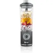 Ninja BC251EUGY, Tragbarer Mixer, 0,57 l, Eis-Crusher, Grau, Transparent