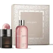 Molton Brown -Gift Set Delicious Rhubarb & Rose Fragrance Set - EdP 100 ml + Bath & Shower Gel 300 ml