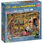 Jan van Haasteren Oldtimers - Der Junggeselle - 1000 Teile, 1000 Stück(e), Landschaft, 15 Jahr(e)