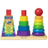 Melissa & Doug Steckspiel Geometrische Formen, Babyspielzeug