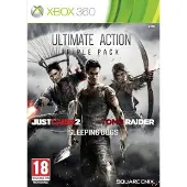 Ultimate Action Pack : Tomb Raider + Just Cause 2 + Sleeping Dogs, Xbox 360