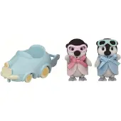 Sylvanian Families Baby Pinguin Ride N Play Figuren