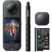 Insta360 X5 Starter Bundle, 8K Ultra HD, 72 MP, 120 fps, WLAN, Bluetooth, 2400 mAh