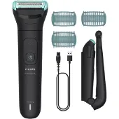 Philips Elektrokörperrasierer "Serie 5000 BG5475/15" 4 Stk. Aufsätze mit Triple Protect-Rasiersystem und bidirektionalen Kämmen