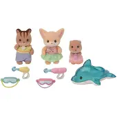 Sylvanian Families - Kindergarten Friends - Wading Pool Trio (5749)