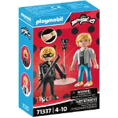 Playmobil Miraculous 71337 Miraculous: Adrien & Cat Noir