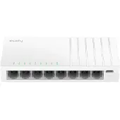 Cudy 8-Port Gigabit Switch with USB-C Power Input, GS108U 2.0, Unmanaged, Gigabit Ethernet (10/100/1000), Wandmontage
