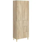 Syfax Schrankset 2 pcs 66 x 34,5 x 90 cm Holzwerkstoff