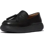 Original Brands FITFLOP FitFlop IQ-Comff Tassel Leather Loafers SCHWARZ 42