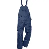 Fristads Icon One Baumwoll-Latzhose 1112 KC, mit Knietaschen Grösse D116 Marineblau