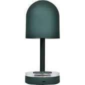 AYTM Akkulampe Luceo, waldgrün, Metall, 24 cm, dimmbar, IP44 dimmbar, grün, für Wohn- / Esszimmer, Metall, Modern