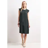 Street One Sommerkleid Ohne Taschen aus Viskose