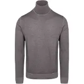 Marc O'Polo Rollkragenpullover Merinowolle Grau