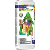 Magna-Tiles Magnetset MicroMags Cestoven-Set Stromov House 24 Stü ck