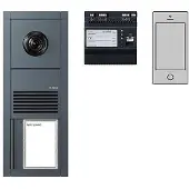 Siedle Video Set Vario mit SG 150 Anthr Set VVSG 700-1 AG (210012961-00)