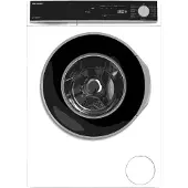 Sharp ES-NFA814BW1NA-DE Waschmaschine 8kg AquaStop DoubleJet AllergySmart