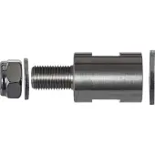Robert Axle Project The Kupplungs-Adapter 3/8-26 26 Silber - sichere Anhänger....