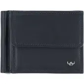 Golden Head Leder Geldbörse Geldklammer Polo RFID Protect Clip-Scheintasche 1921 Marineblau dunkelblau