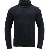 Devold - Nansen Sweater High Neck - Wollpullover Gr S schwarz