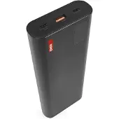 Emos Powerbank 27 000 mAh NTBF30 mit Passthrough und Fast-Charging 100W PD - 2x USB-C / USB-A-Port inkl. Kabel - für Tablet, Laptop, schwarz, B0561B