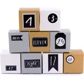 Ingo Steyer GmbH & Co. KG Adventskalender z. Befüllen "Box Silver"
