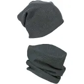 Alkato Beanie "Mütze Unisex Beanie Mütze und Schal Set Uni"