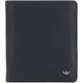Golden Head Leder Geldbörse Polo RFID Protect Kombischeintasche 1249 Marineblau dunkelblau