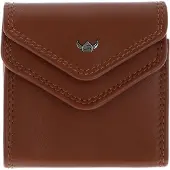 Golden Head Leder Geldbörse Polo Damen-Minischeintasche 1005 Cognac braun
