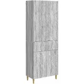 Syfax Schrankset 2 pcs Grau Sonoma Holzwerkstoff
